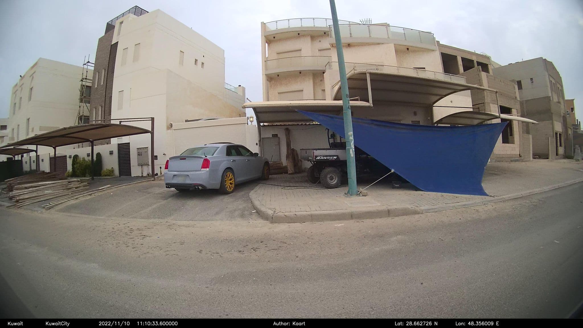 Street view near Chalet Alkhaiat, Al Wafrah — © kaart_2 (CC BY-SA · Mapillary)