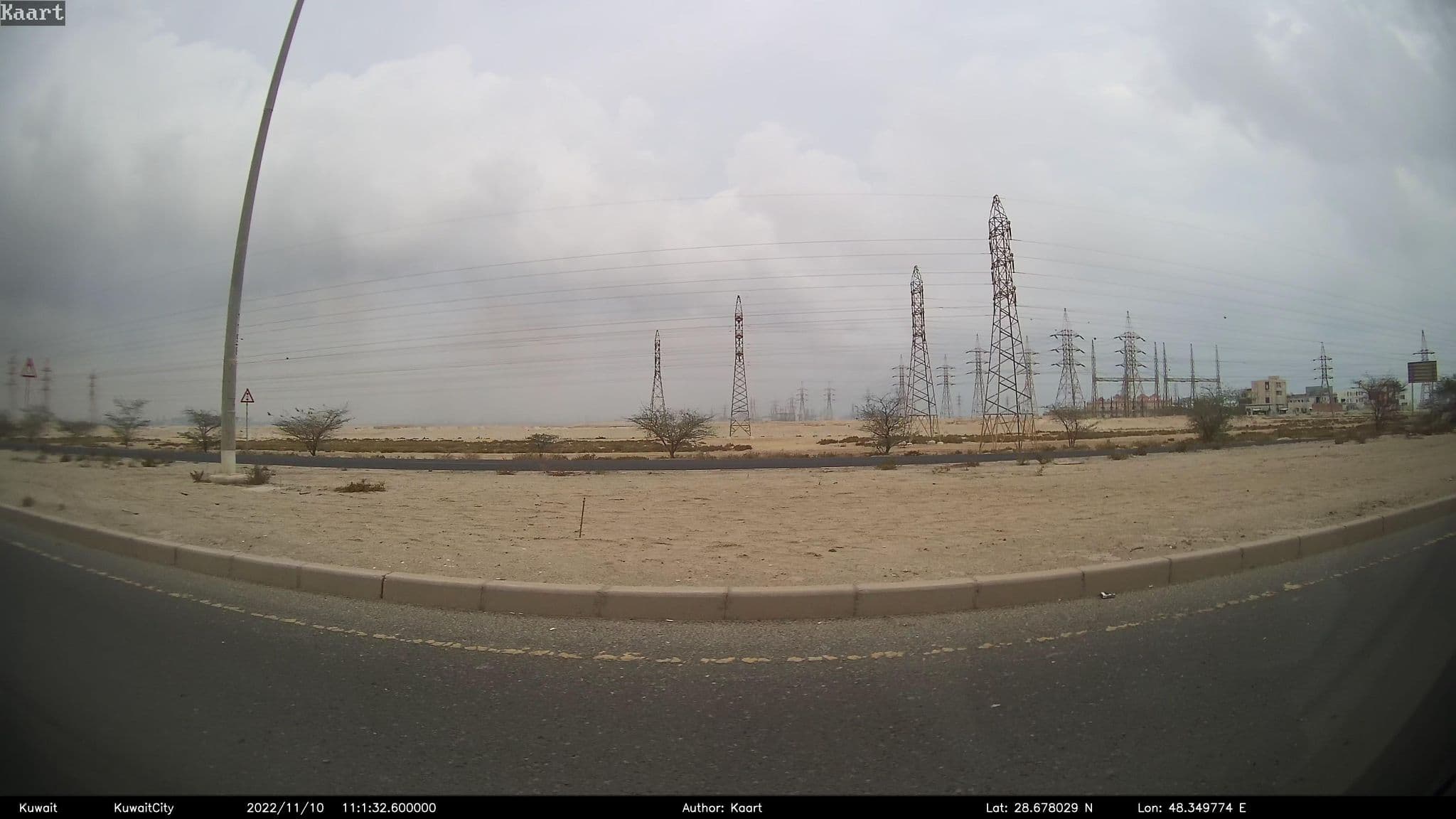 Street view near Chalet 77D, Al Wafrah — © kaart_2 (CC BY-SA · Mapillary)