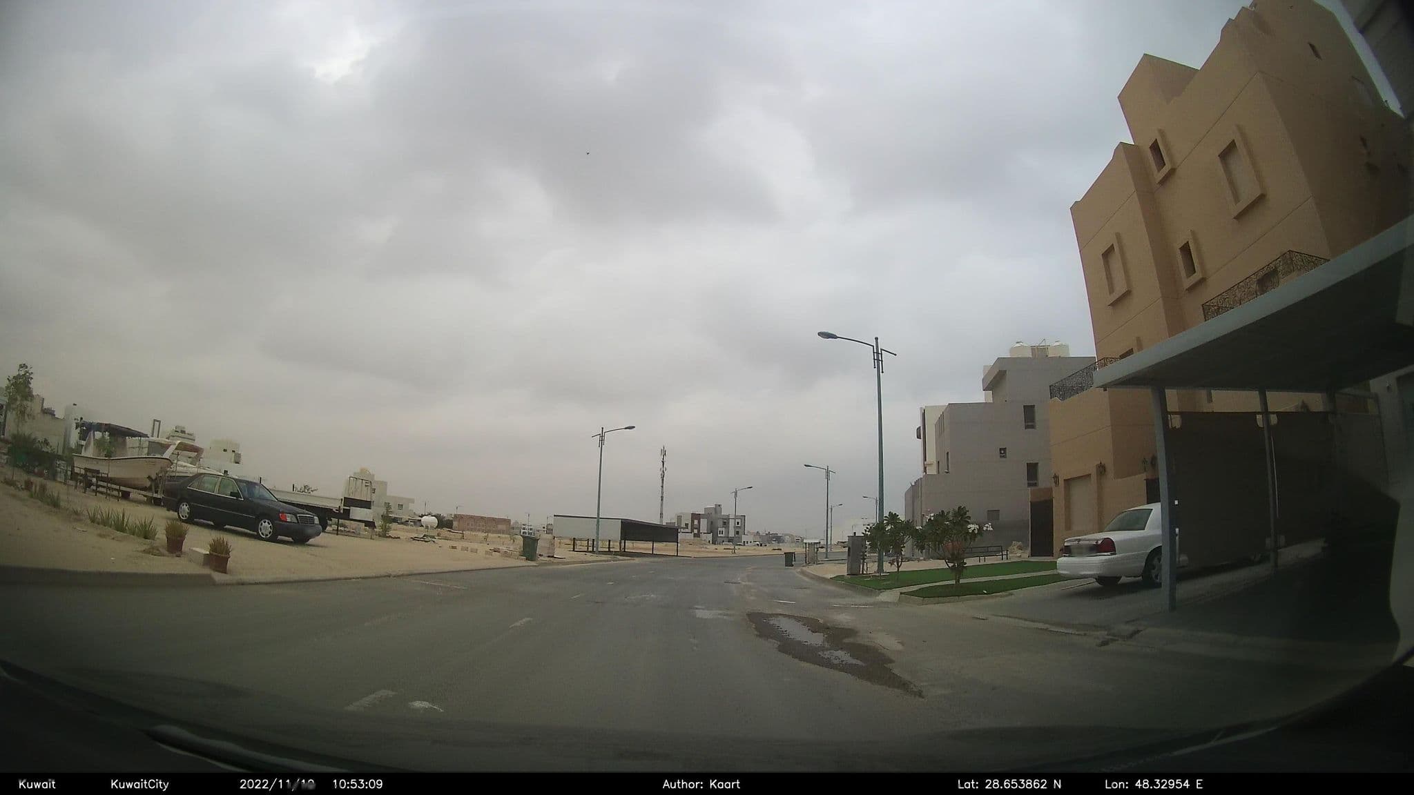 Street view near Little House Chalet 🏖, Al Wafrah — © kaart_2 (CC BY-SA · Mapillary)