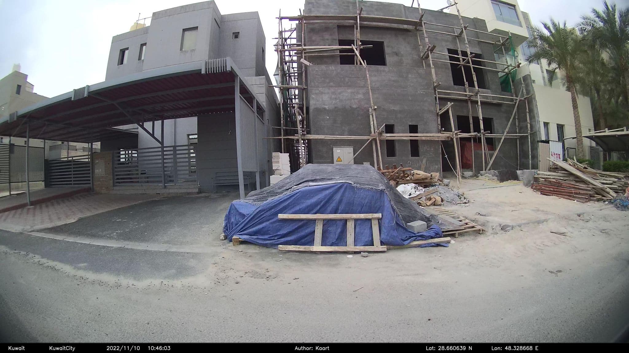 Street view near شالية رياض الغريب, Al Wafrah — © kaart_2 (CC BY-SA · Mapillary)