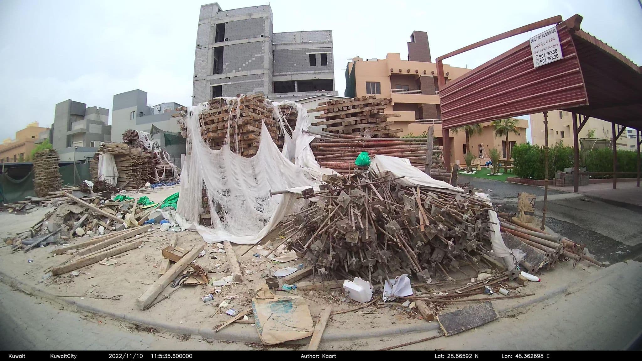 Street view near Chalet Al Olaimi, Al Wafrah — © kaart_2 (CC BY-SA · Mapillary)
