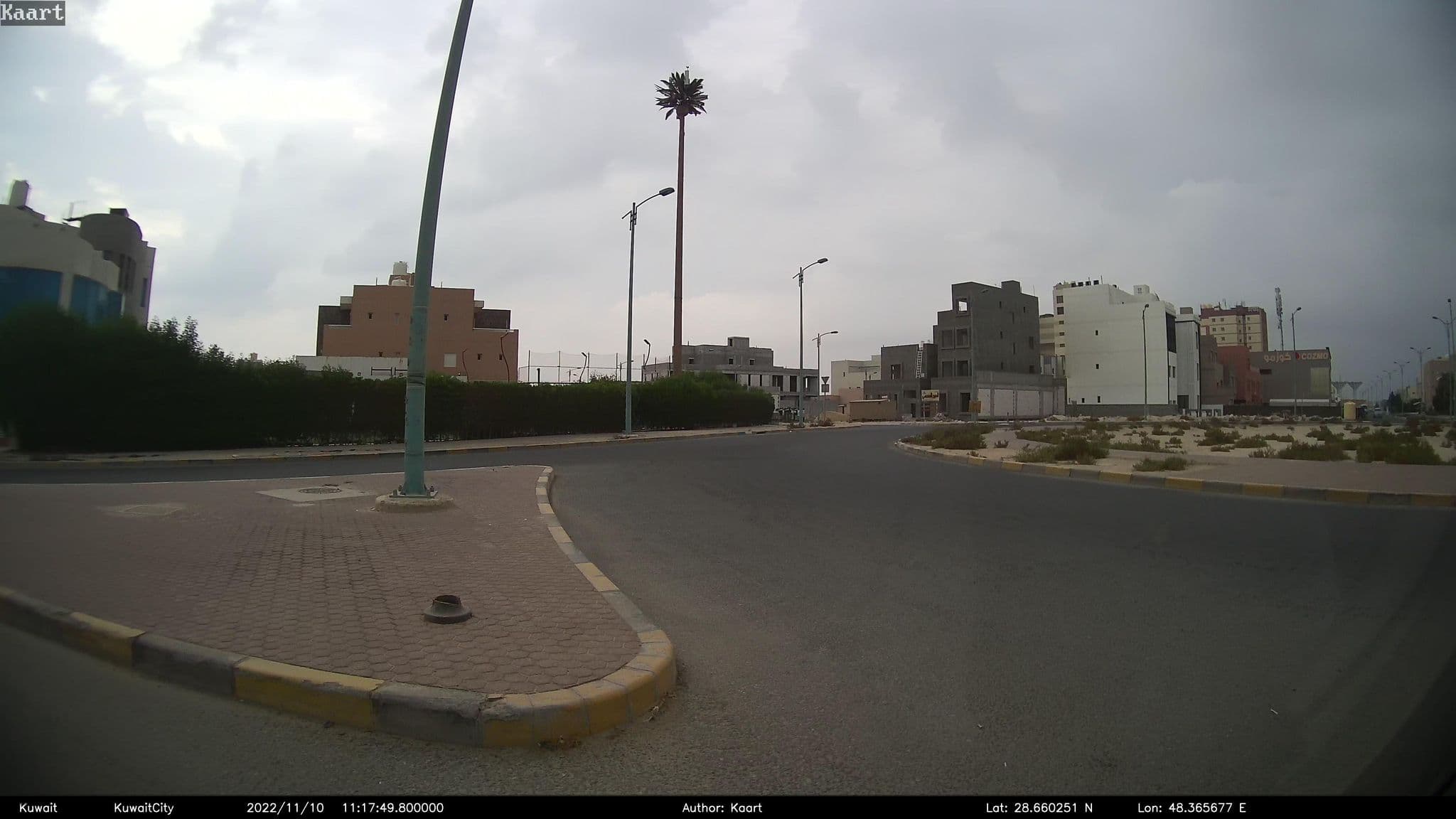Street view near شالية المقلد, Al Wafrah — © kaart_2 (CC BY-SA · Mapillary)