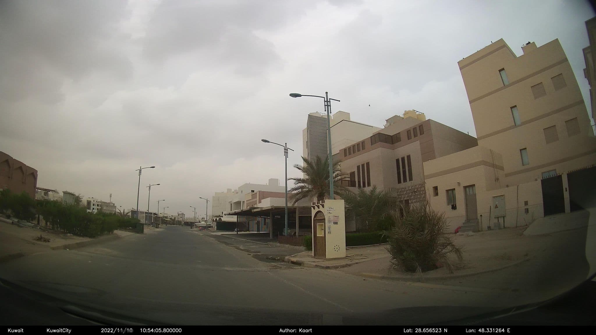 Street view near شاليه العبندش, Al Wafrah — © kaart_2 (CC BY-SA · Mapillary)