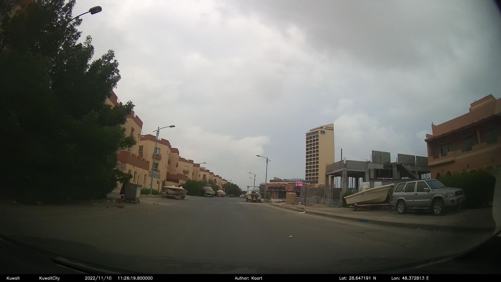 Street view near شاليه الوحش قاع قولك, Al Wafrah — © kaart_2 (CC BY-SA · Mapillary)