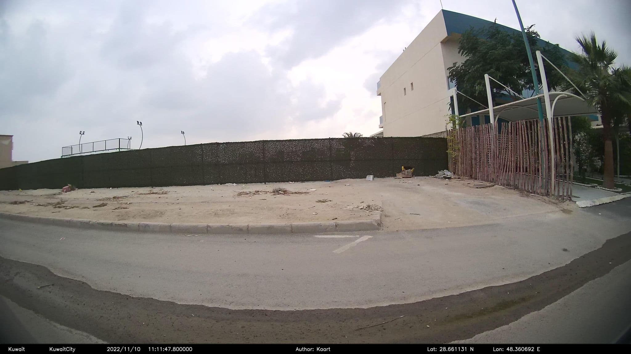 Street view near Alsanad's Chalet, Al Wafrah — © kaart_2 (CC BY-SA · Mapillary)