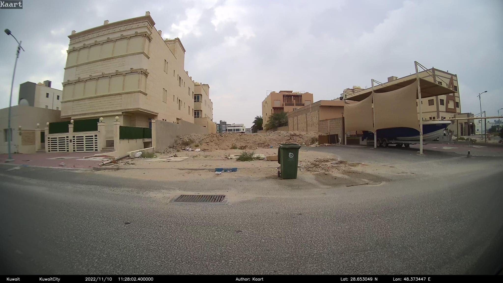 Street view near Chalet Al Barjes, Al Wafrah — © kaart_2 (CC BY-SA · Mapillary)