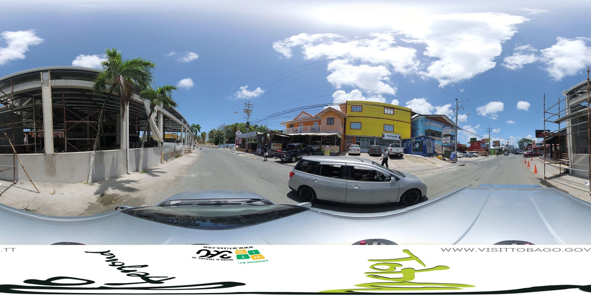 Street view near Kia's Across From The Beach, Scarborough — © TobagoBeyond (CC BY-SA · Mapillary)