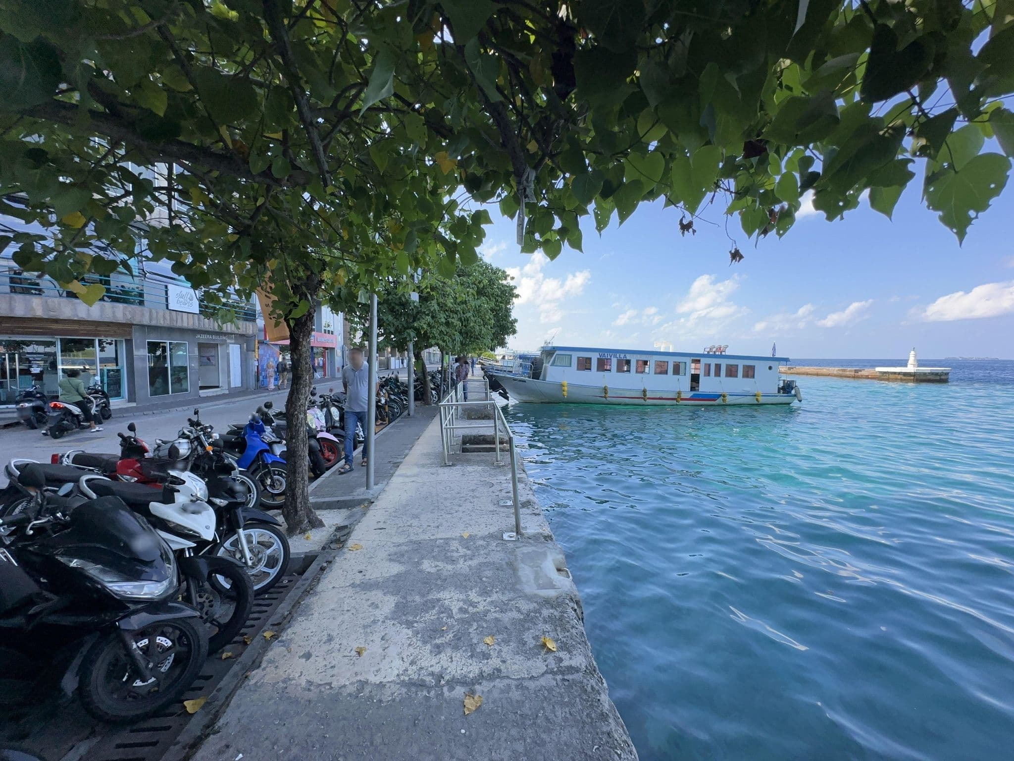 Street view near Fullmoon Ferry, Male — © asturksever (CC BY-SA · Mapillary)