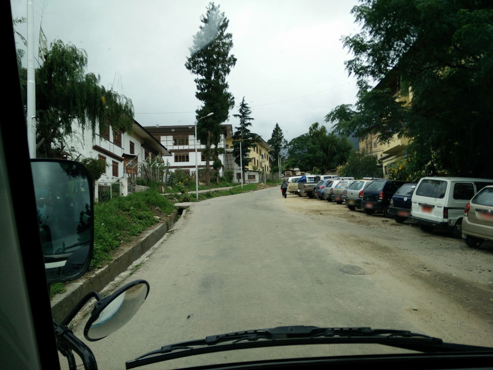 Street view near Osel Hotel, Thimphu — © supersubra (CC BY-SA · Mapillary)
