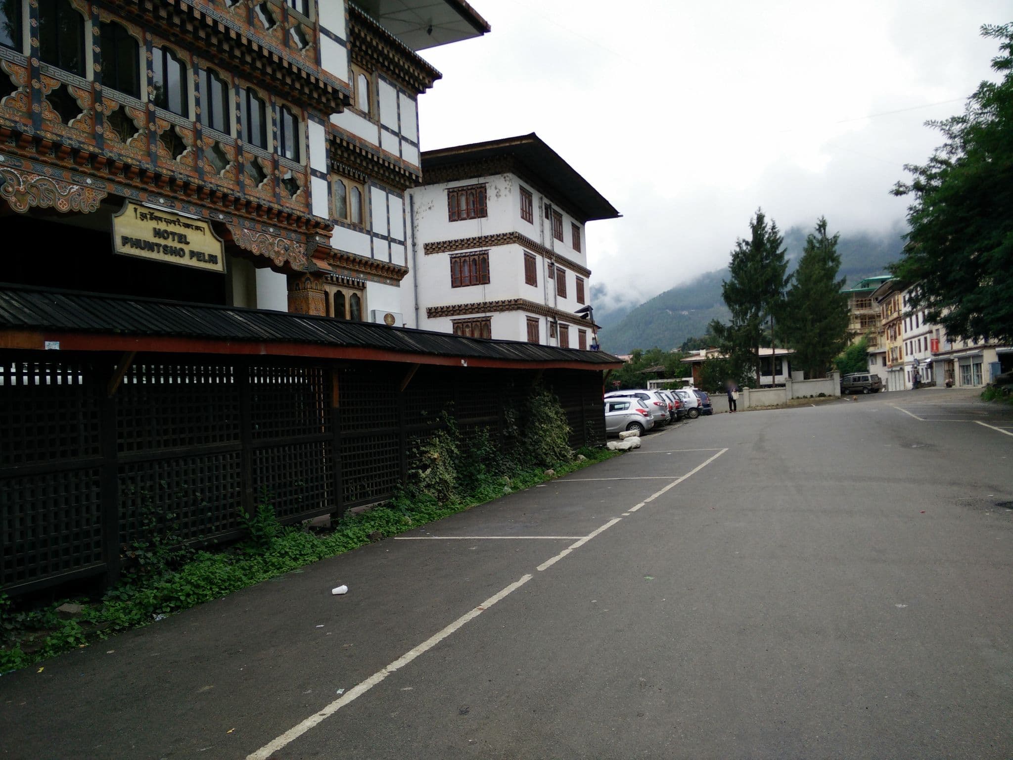 Street view near ห้อง 306 Hotel Phuentsho Pelri, Thimphu — © supersubra (CC BY-SA · Mapillary)