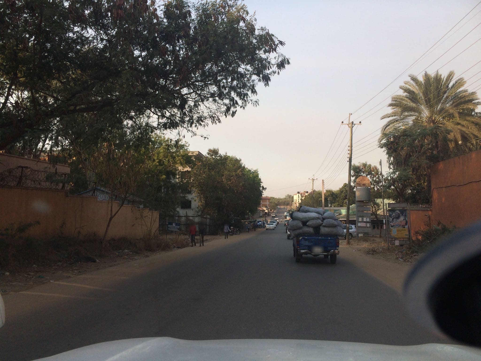 Street view near Bedowin Hotel Juba, Juba — © anecdote27 (CC BY-SA · Mapillary)