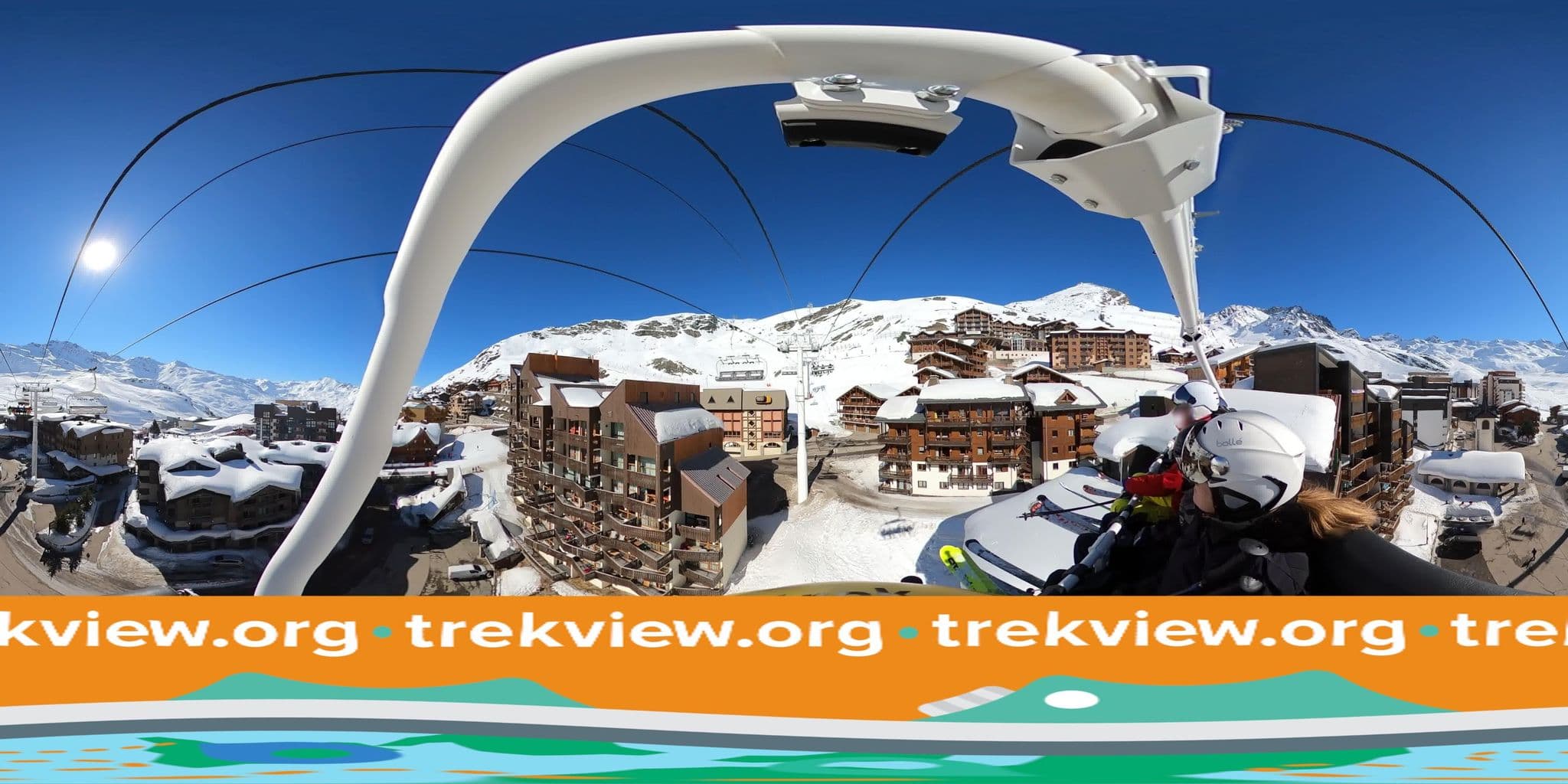 Street view near Chalet de la Boucle, Val Thorens — © trekviewed (CC BY-SA · Mapillary)