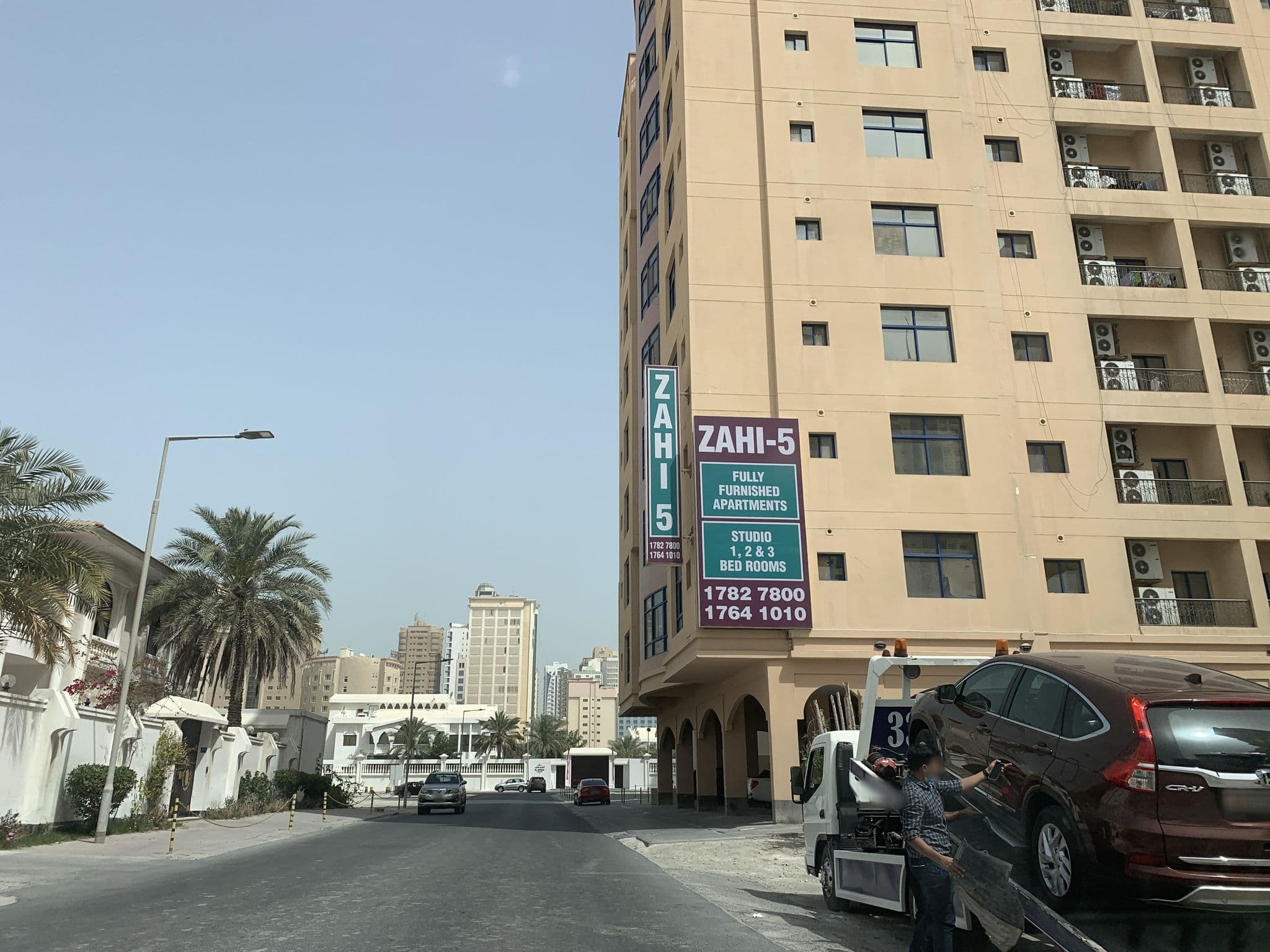 Street view near Alkhober plaza, Manama — © sherif1234 (CC BY-SA · Mapillary)