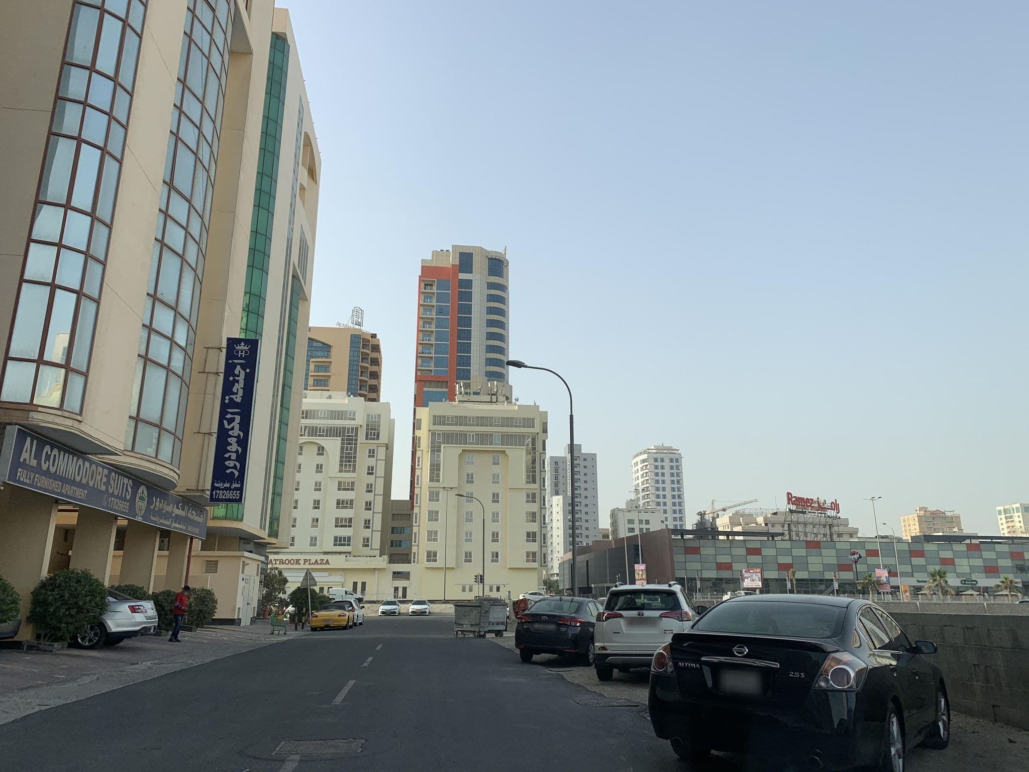 Street view near Al Commodore Suites, Manama — © sherif1234 (CC BY-SA · Mapillary)