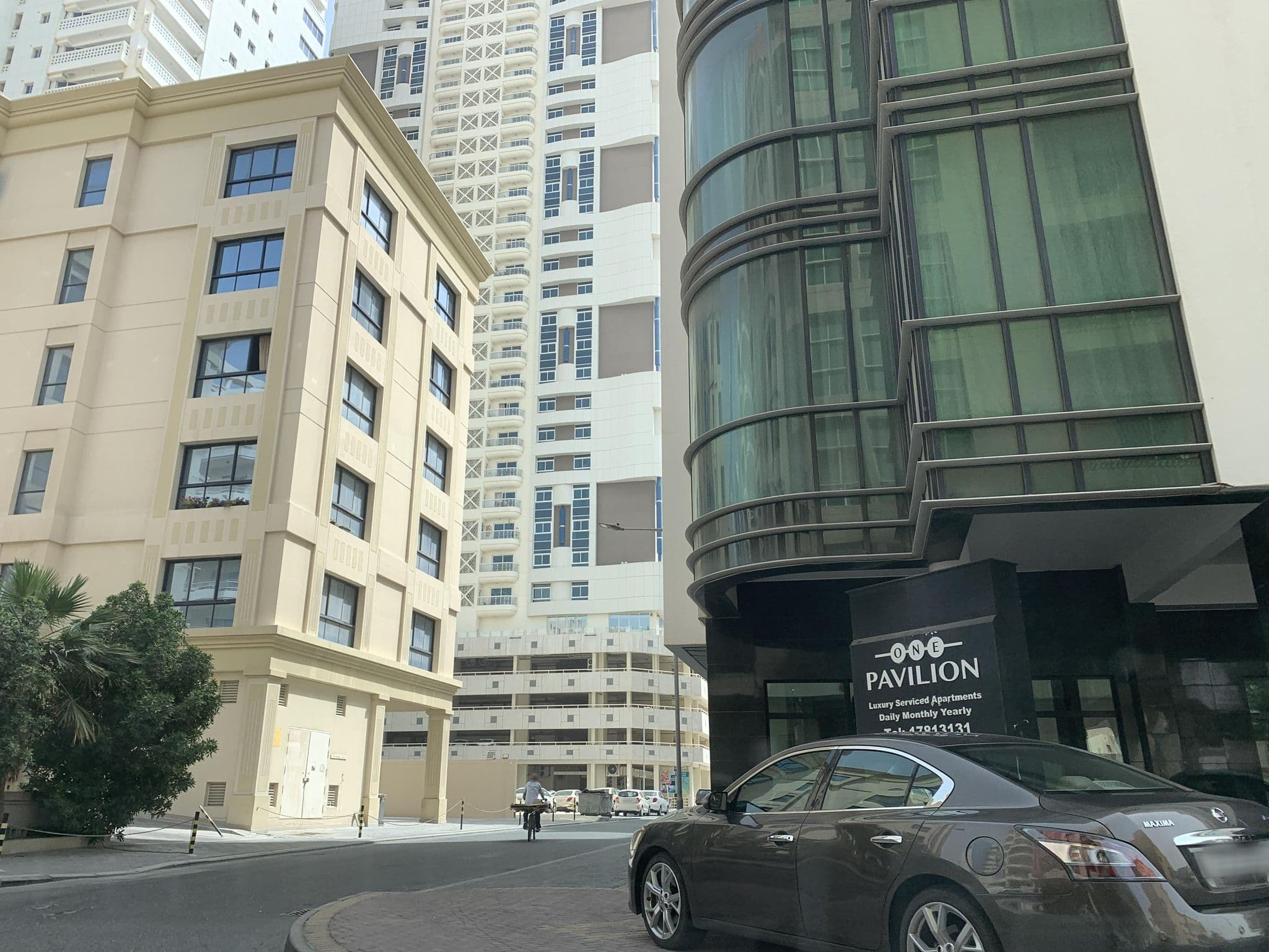 Street view near One Pavilion, Manama — © sherif1234 (CC BY-SA · Mapillary)
