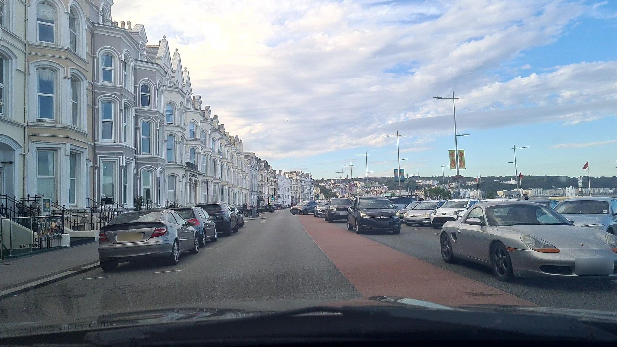 Street view near Cunard 4 Star Deluxe Apartments, Douglas — © mappo2 (CC BY-SA · Mapillary)