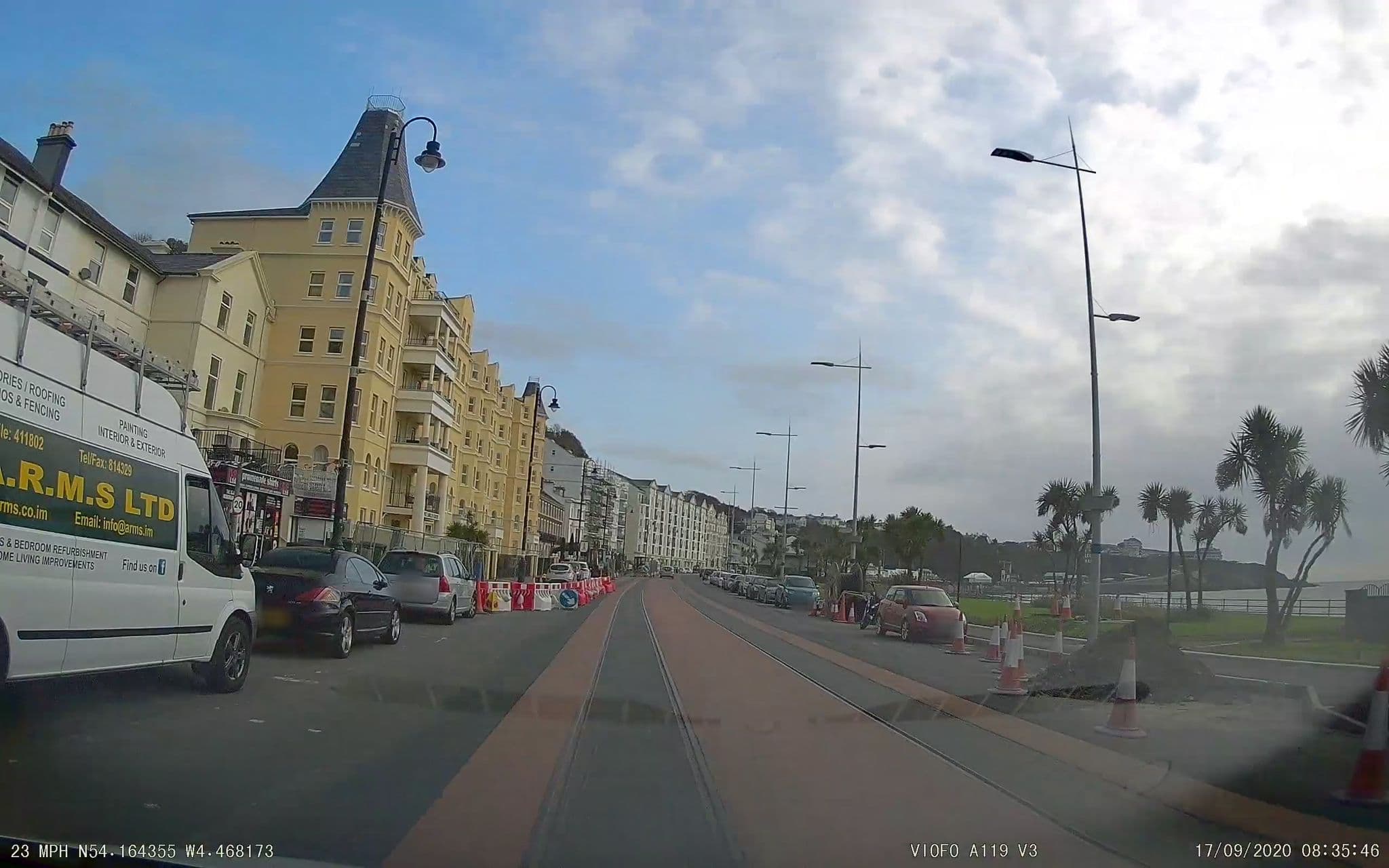 Street view near Acacia Boutique Hotel, Douglas — © iomham (CC BY-SA · Mapillary)