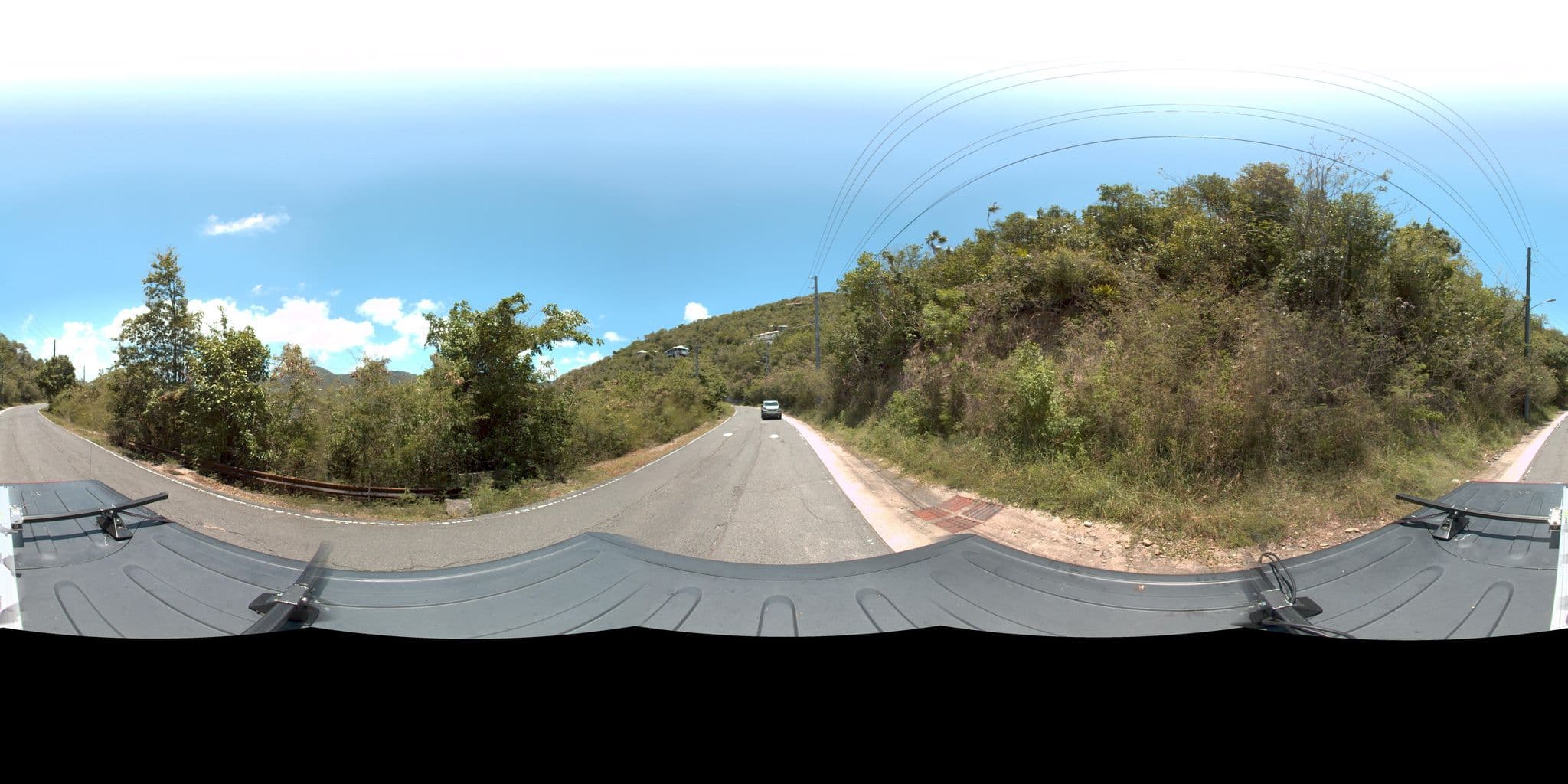Street view near blue palm villa, Cruz Bay — © rking (CC BY-SA · Mapillary)