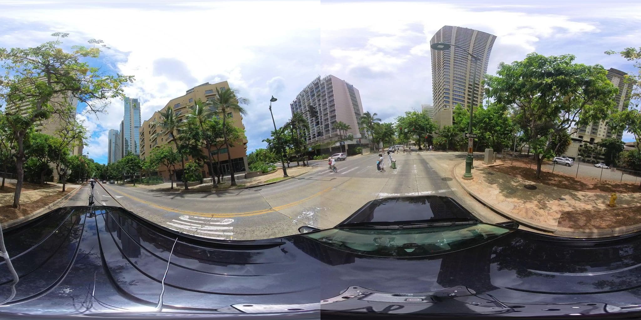 Street view near Vantino's Base(Waikiki Gateway), Waikīkī — © hmhtb (CC BY-SA · Mapillary)