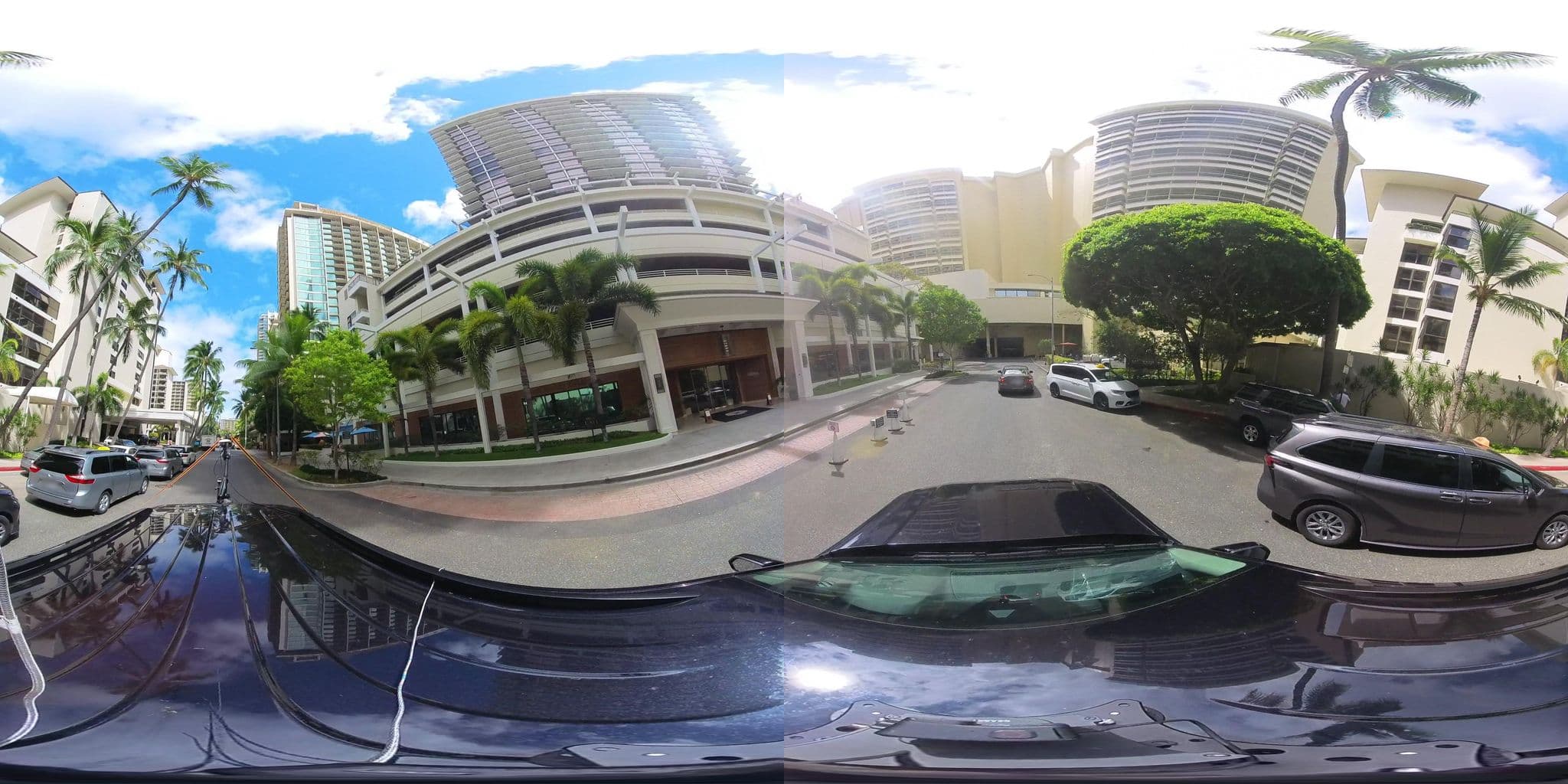 Street view near Halepua Waikiki Variety Pool, Waikīkī — © hmhtb (CC BY-SA · Mapillary)