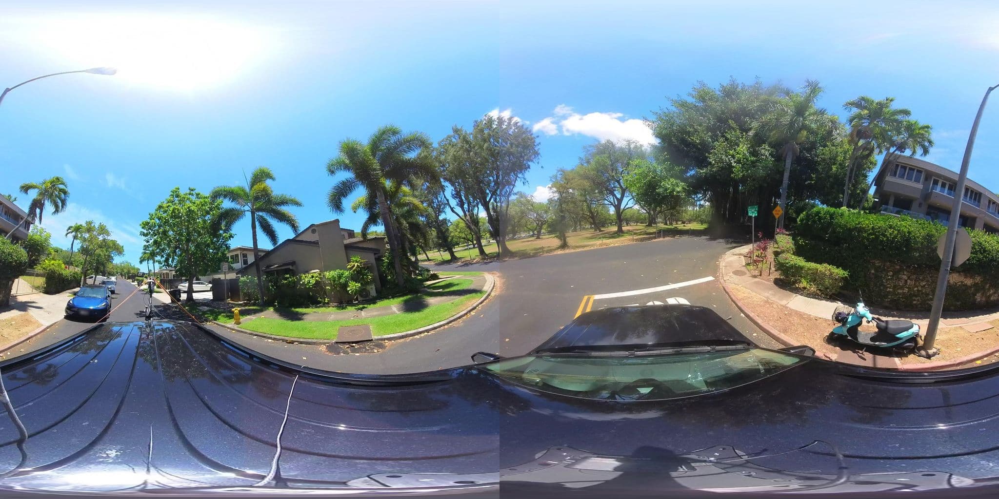 Street view near Ohana Beach Rentals Hawaii, Diamond Head / Kapahulu / Saint Louis Heights — © hmhtb (CC BY-SA · Mapillary)