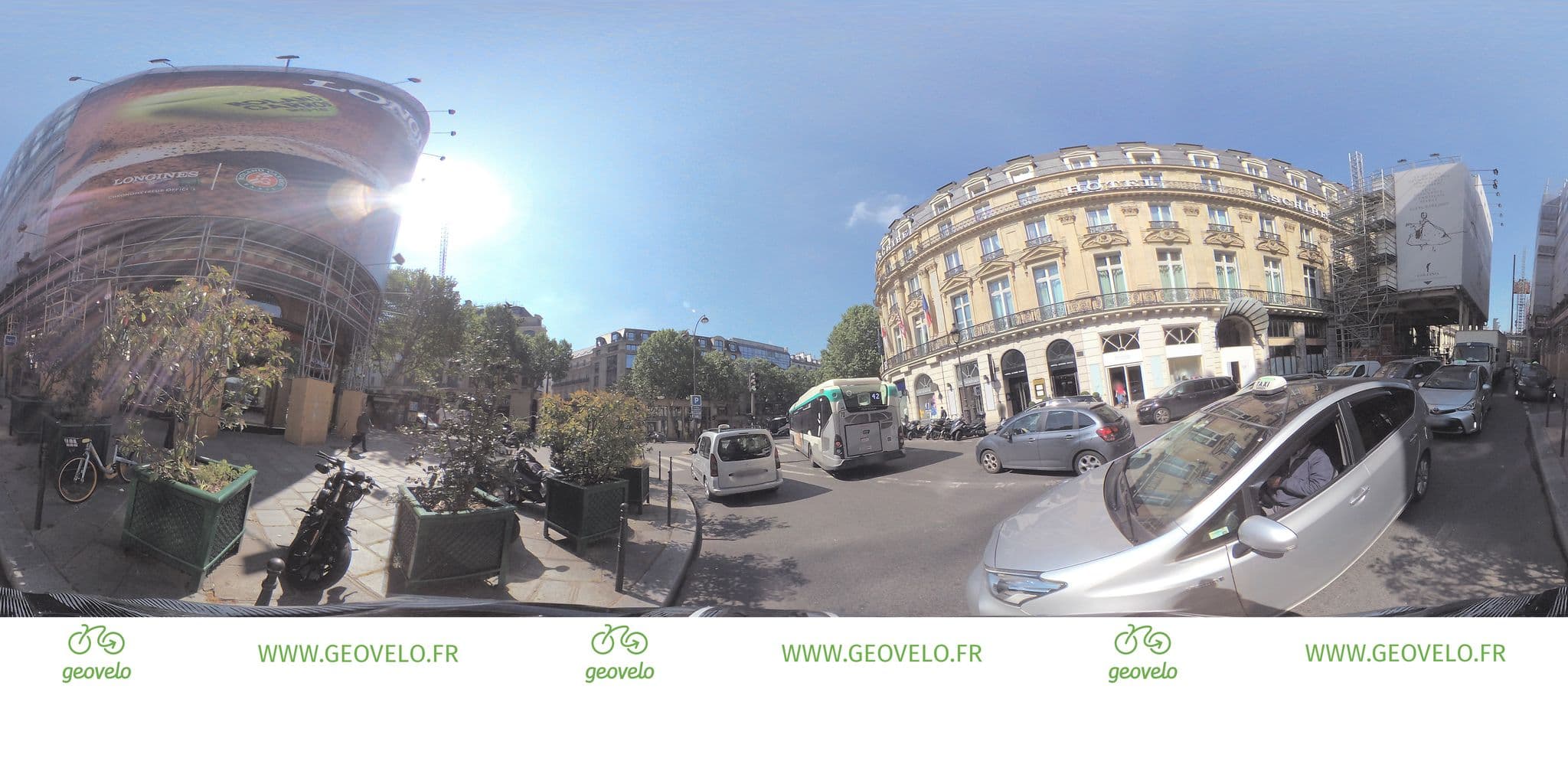 Street view near InterContinental Paris le Grand, Paris 09 Opéra — © simon_geovelo (CC BY-SA · Mapillary)
