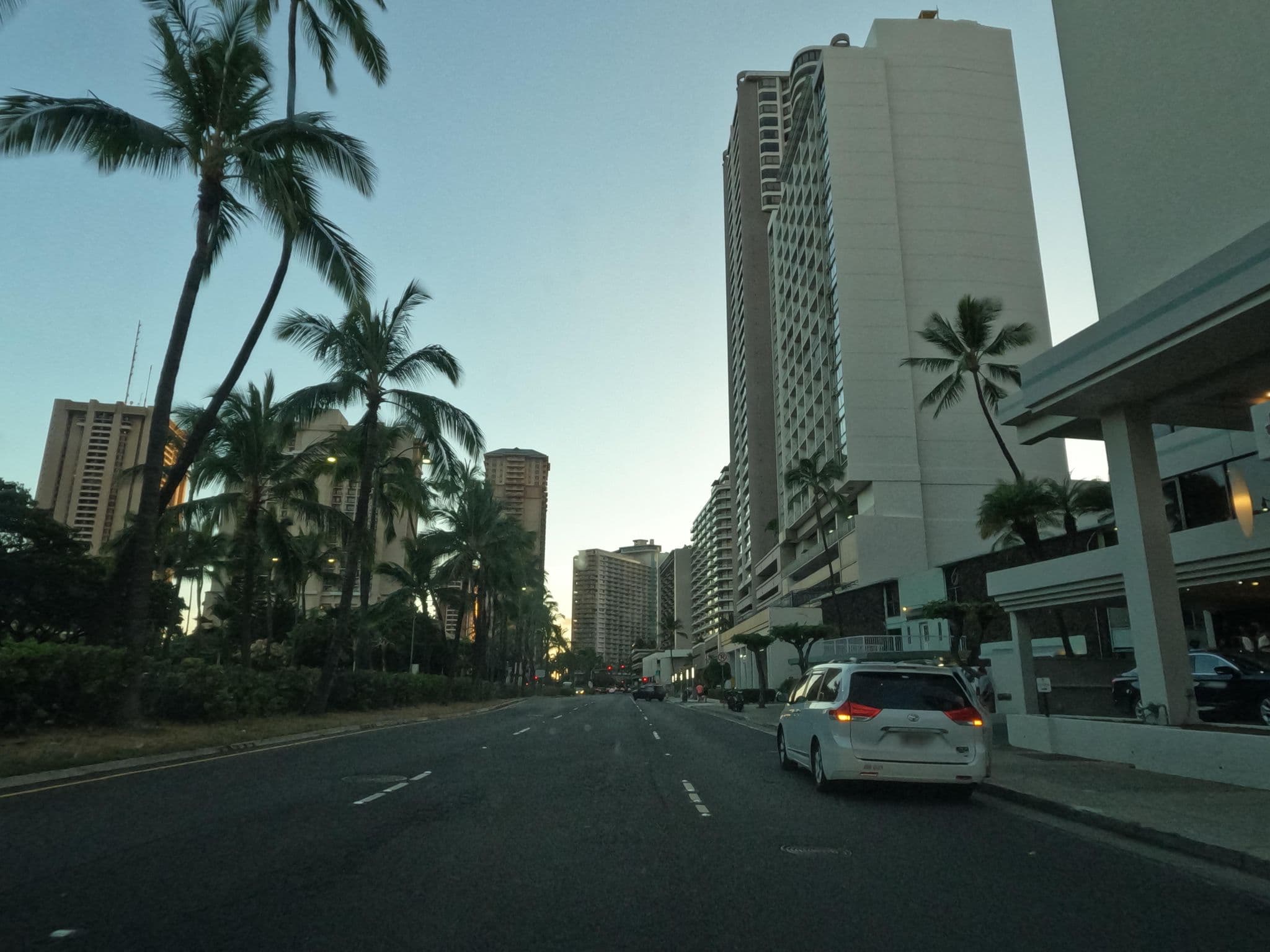 Street view near Hawaiian Rise & Grind, Waikīkī — © rsnaru (CC BY-SA · Mapillary)