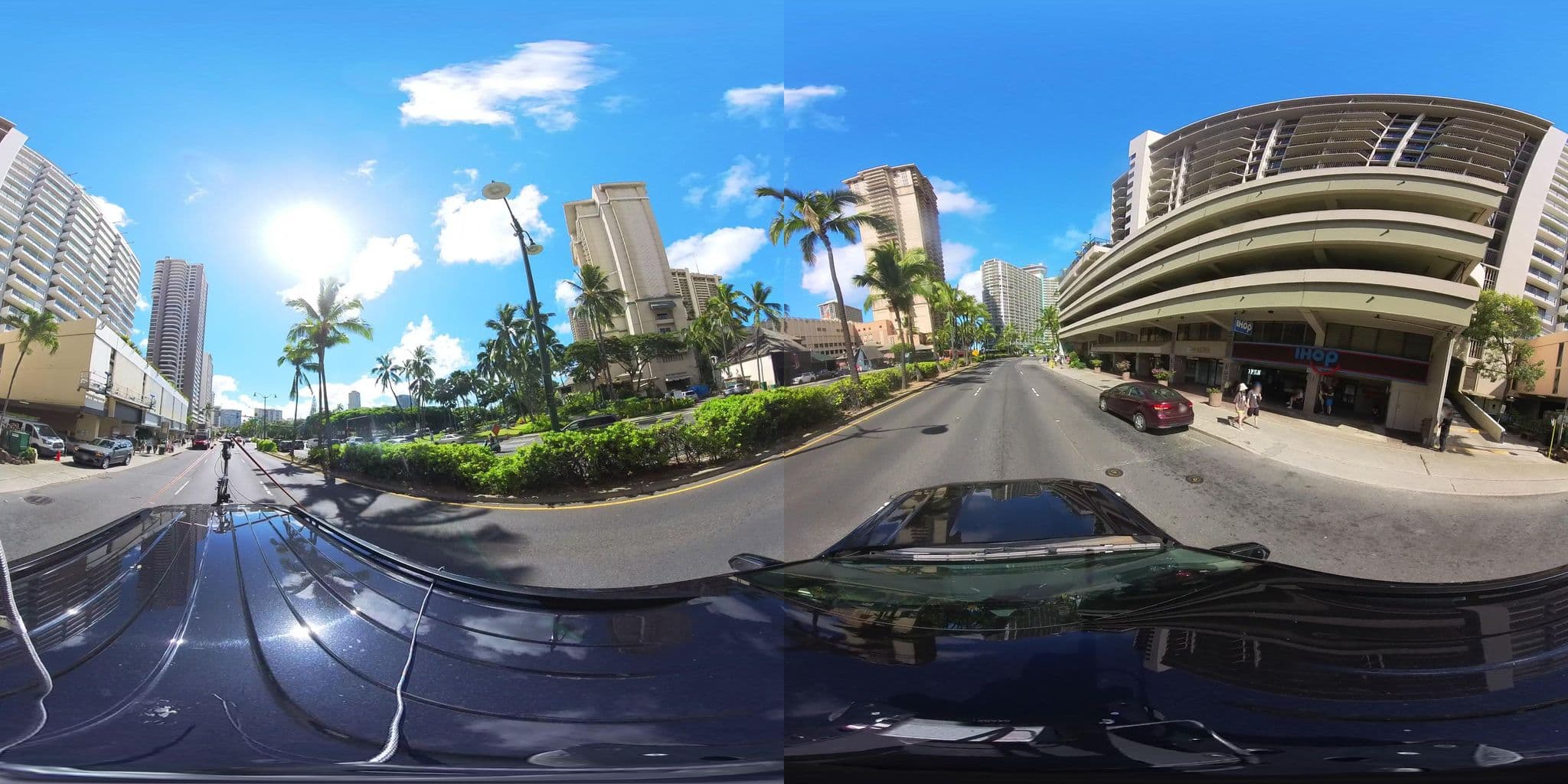 Street view near Aqua Hotels And Resorts, Waikīkī — © hmhtb (CC BY-SA · Mapillary)