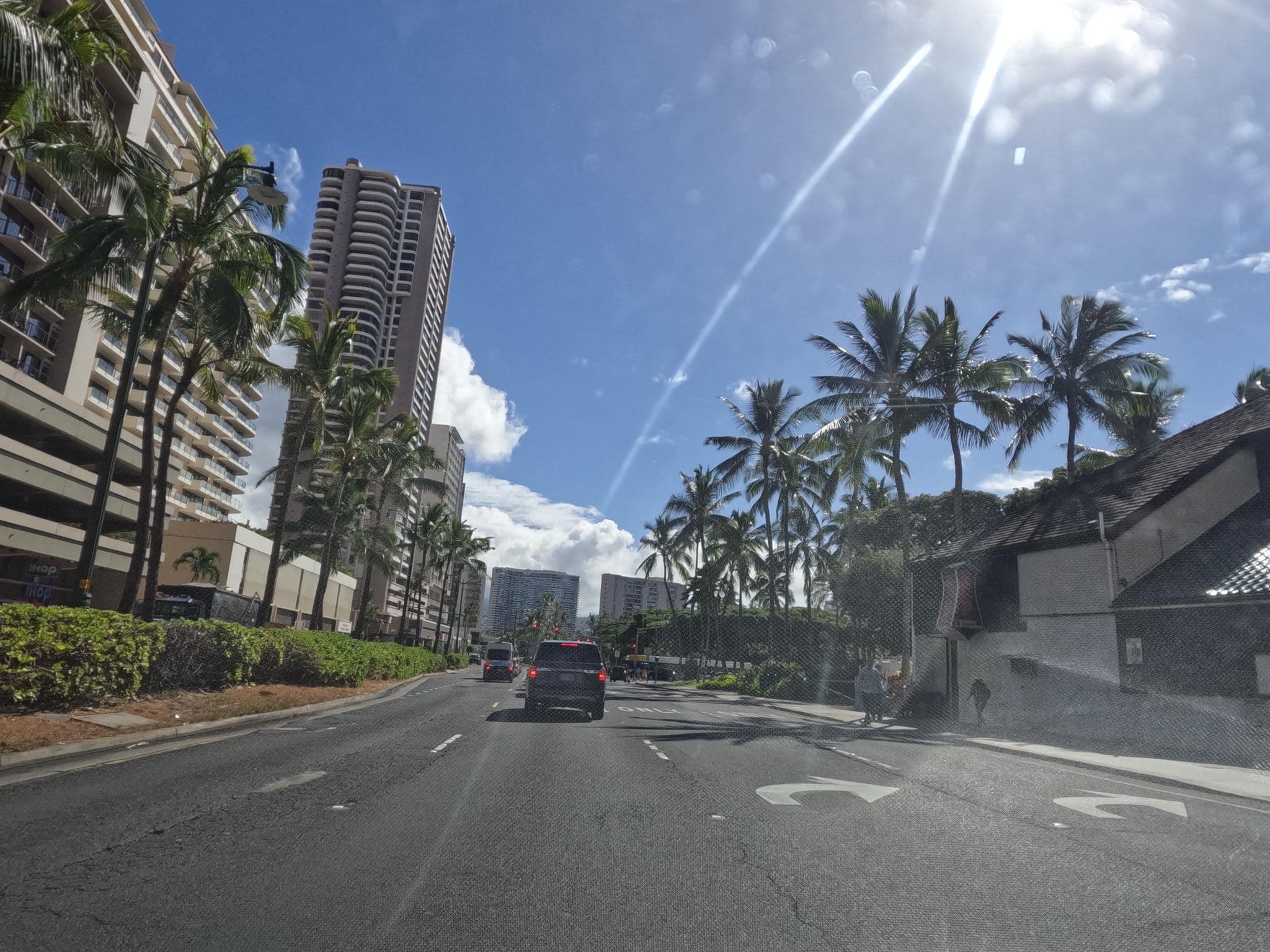 Street view near Aqua palms, Waikīkī — © rsnaru (CC BY-SA · Mapillary)