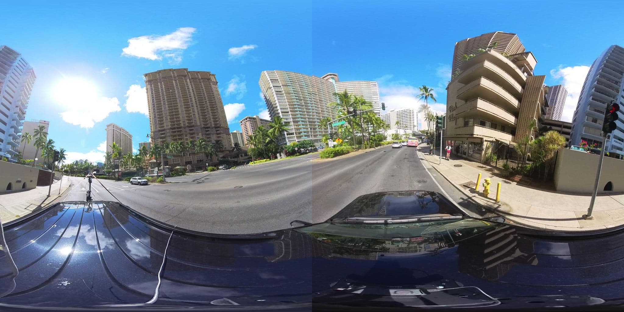 Street view near Waikiki Wave, Waikīkī — © hmhtb (CC BY-SA · Mapillary)