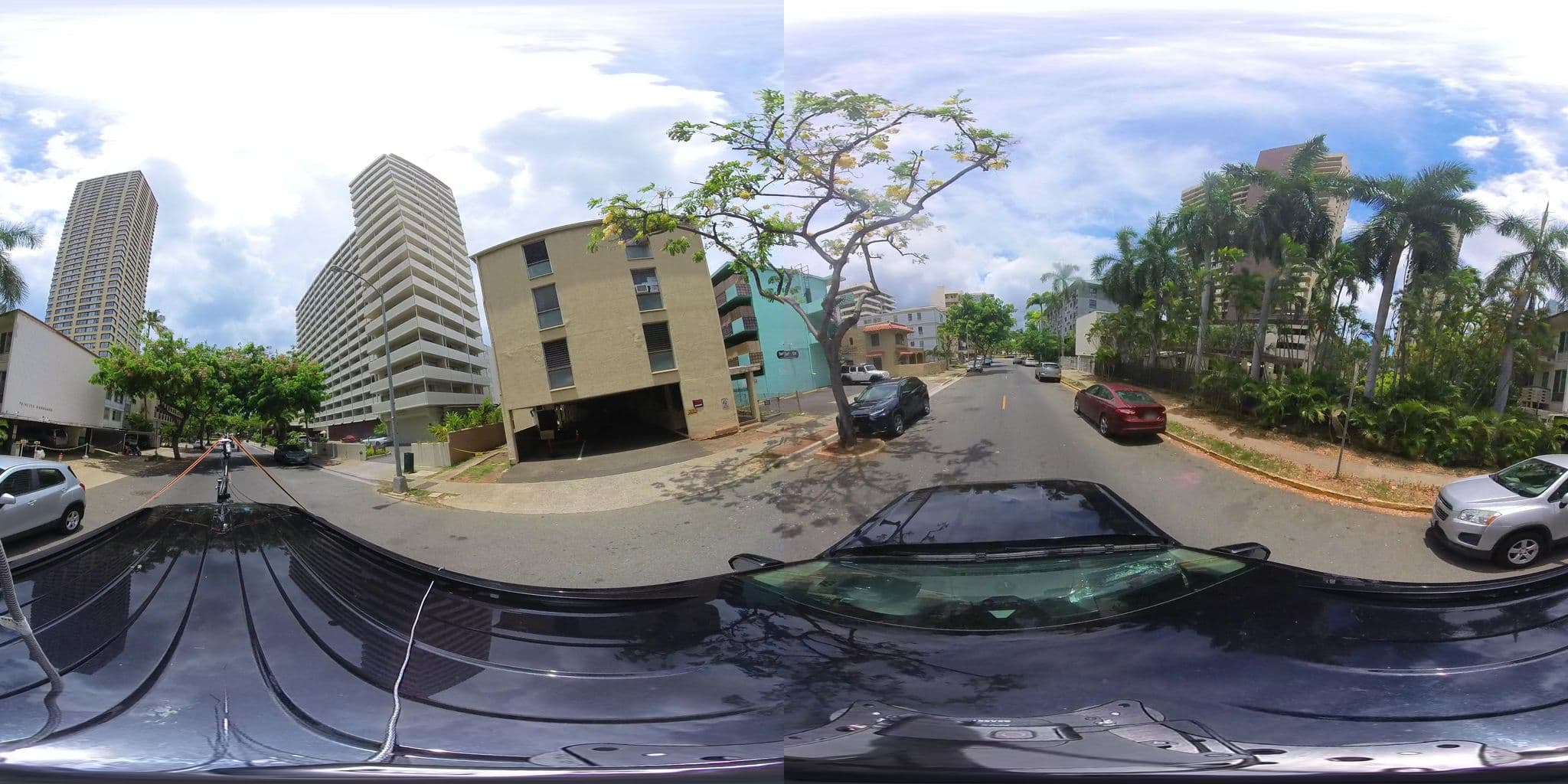 Street view near Ambassador Hotel Waikiki, Waikīkī — © hmhtb (CC BY-SA · Mapillary)