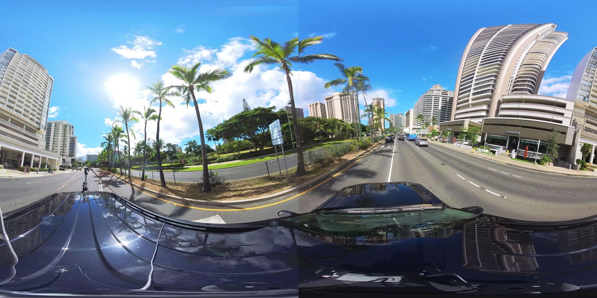 Street view near Blessings Waikiki Vacation Rentals, Waikīkī — © hmhtb (CC BY-SA · Mapillary)