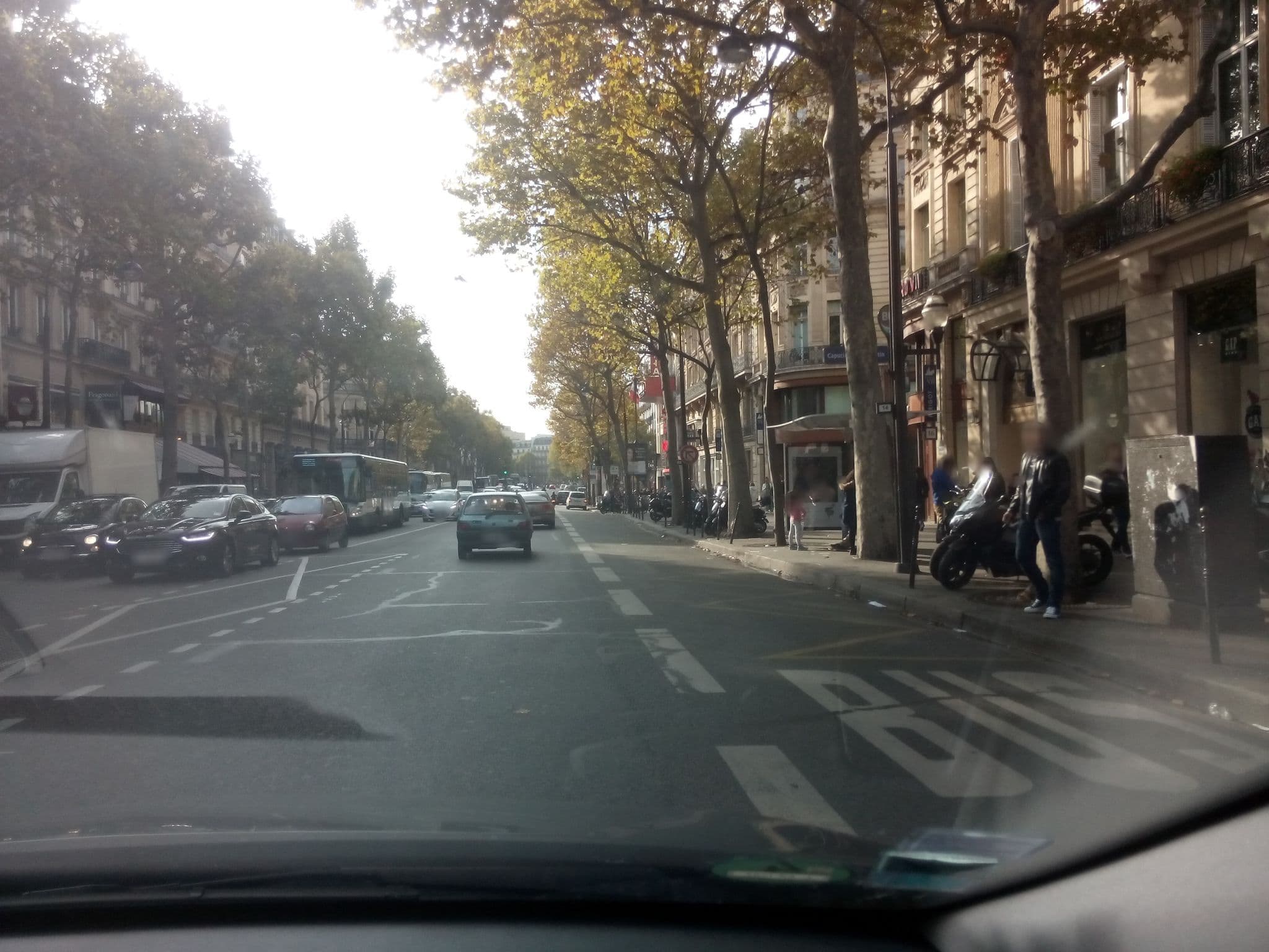 Street view near Hôtel Scribe, Paris 09 Opéra — © jibec (CC BY-SA · Mapillary)