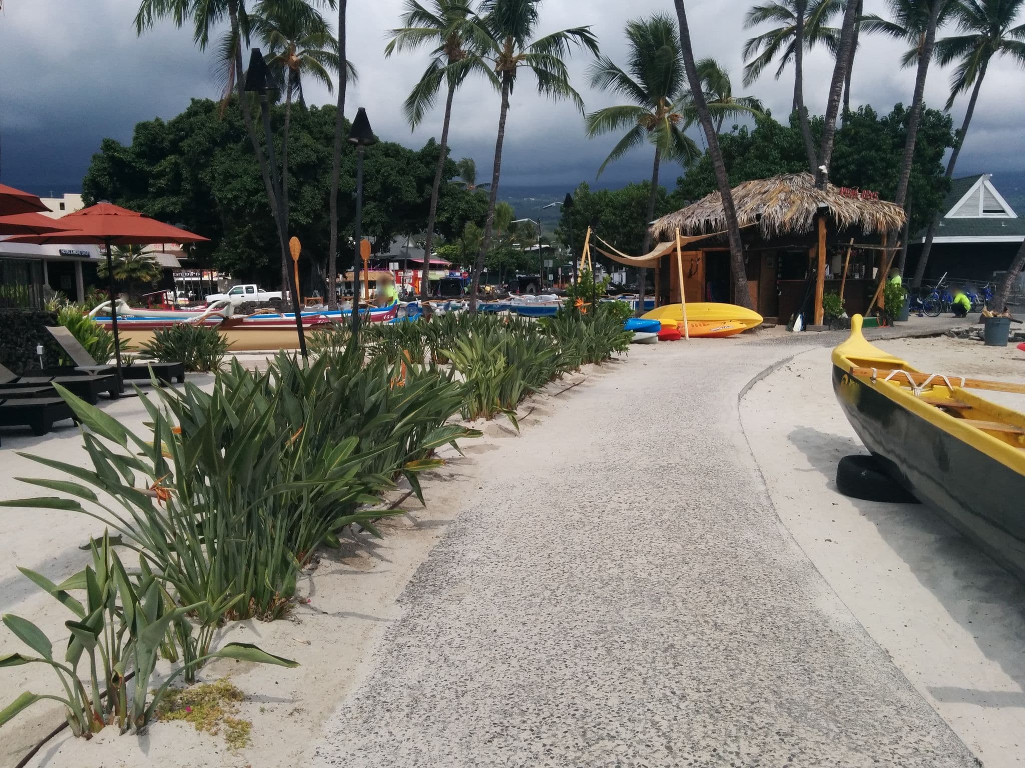 Street view near Swimming Pool, Kailua-Kona — © kkl (CC BY-SA · Mapillary)