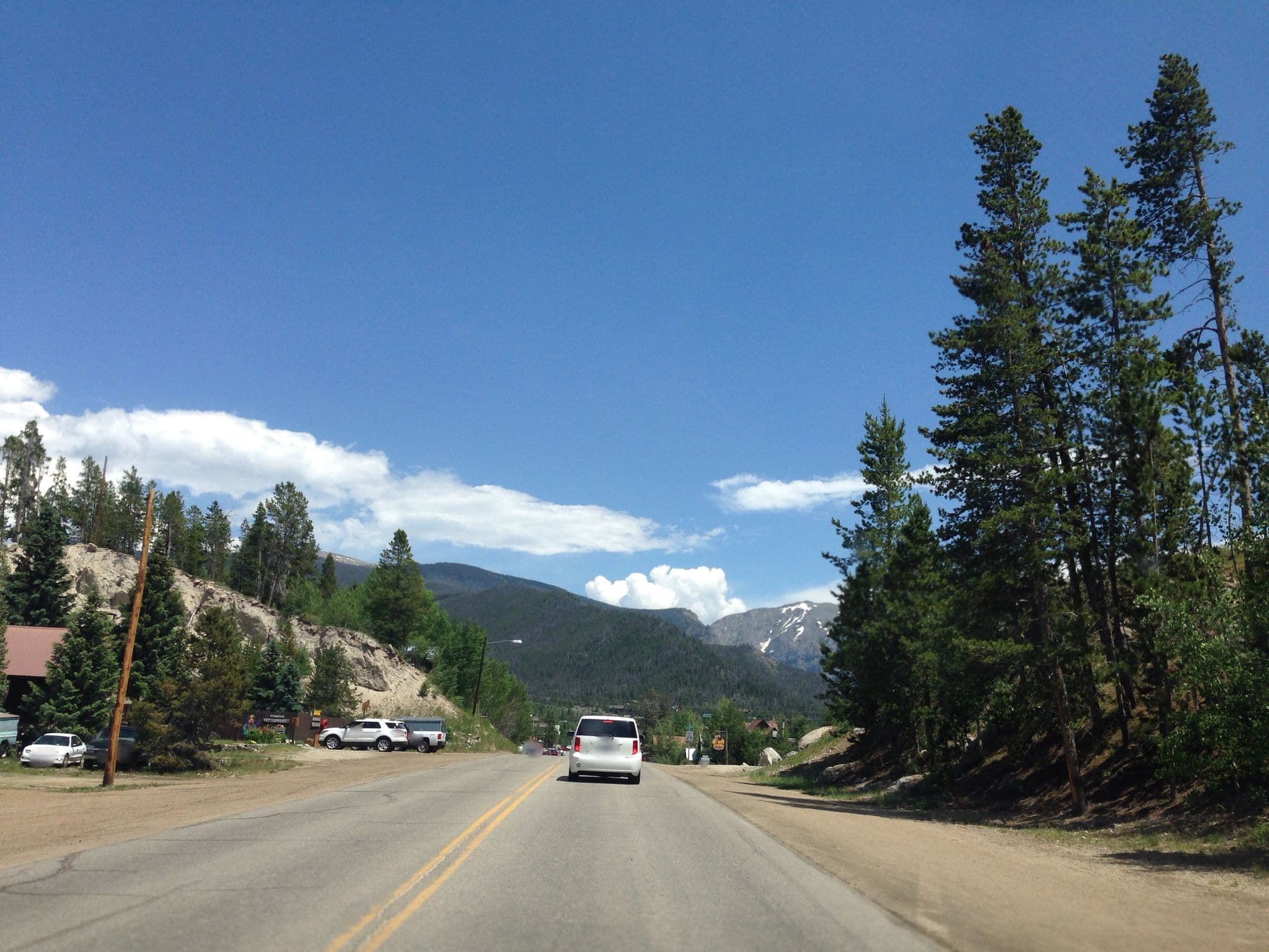 Street view near Sunset Motel, Estes Park — © chrisbeddow (CC BY-SA · Mapillary)