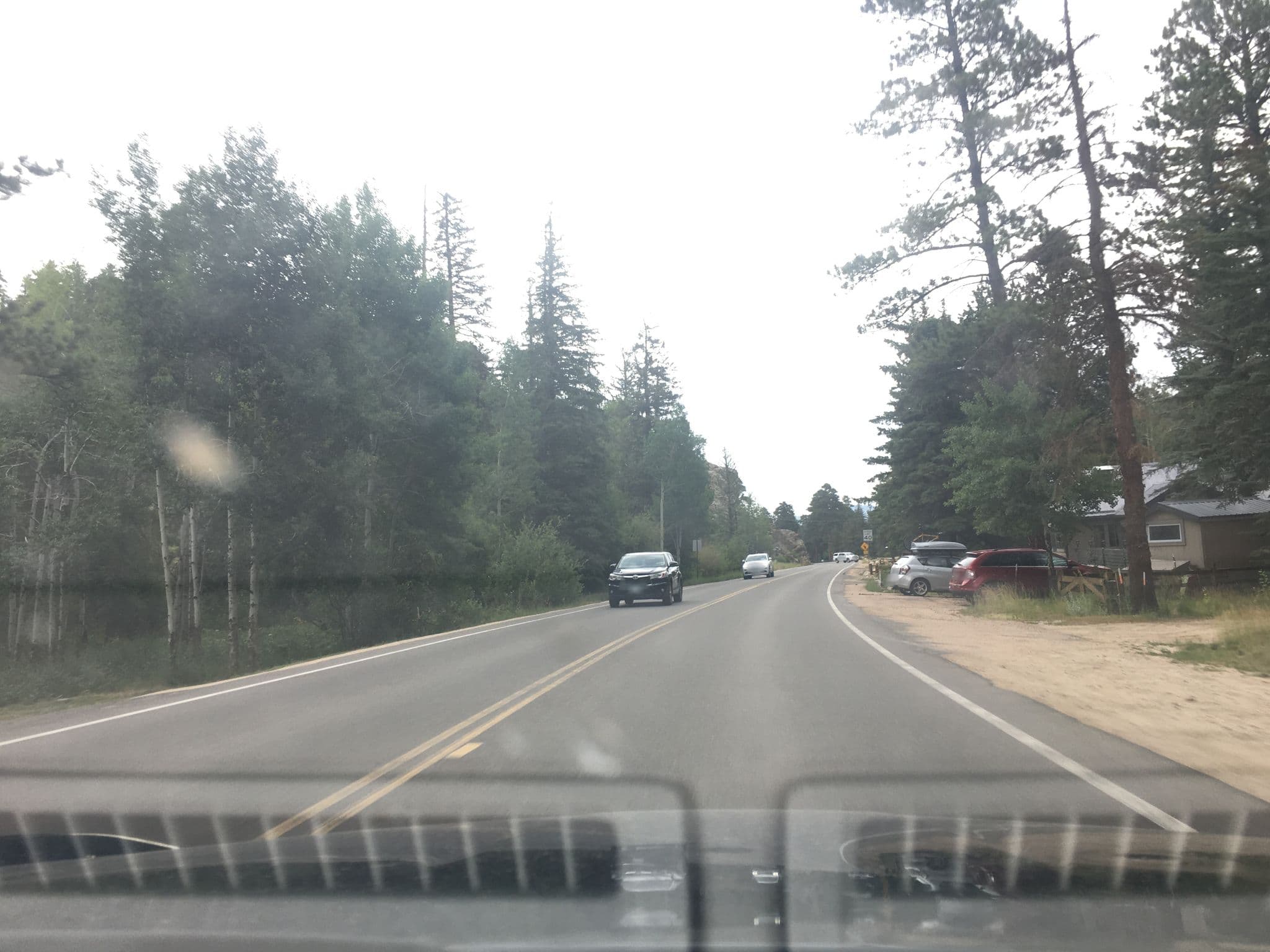 Street view near Eagle Cliff Bed & Breakfast, Estes Park — © hereitgoes (CC BY-SA · Mapillary)
