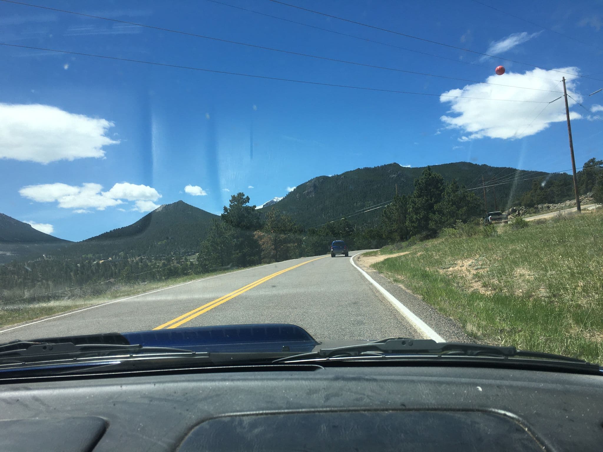 Street view near St Malo Retreat Center, Estes Park — © hereitgoes (CC BY-SA · Mapillary)