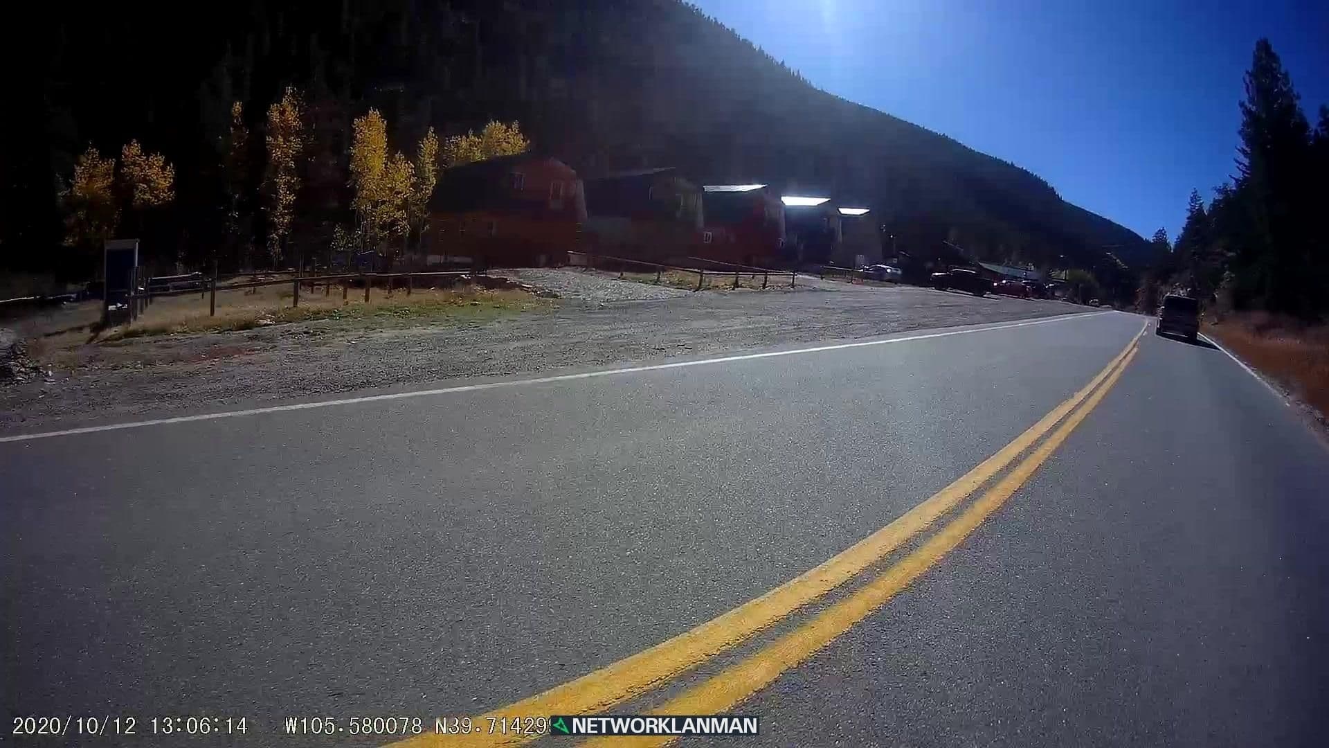 Street view near Creekside Cabin, Idaho Springs — © networklanman (CC BY-SA · Mapillary)