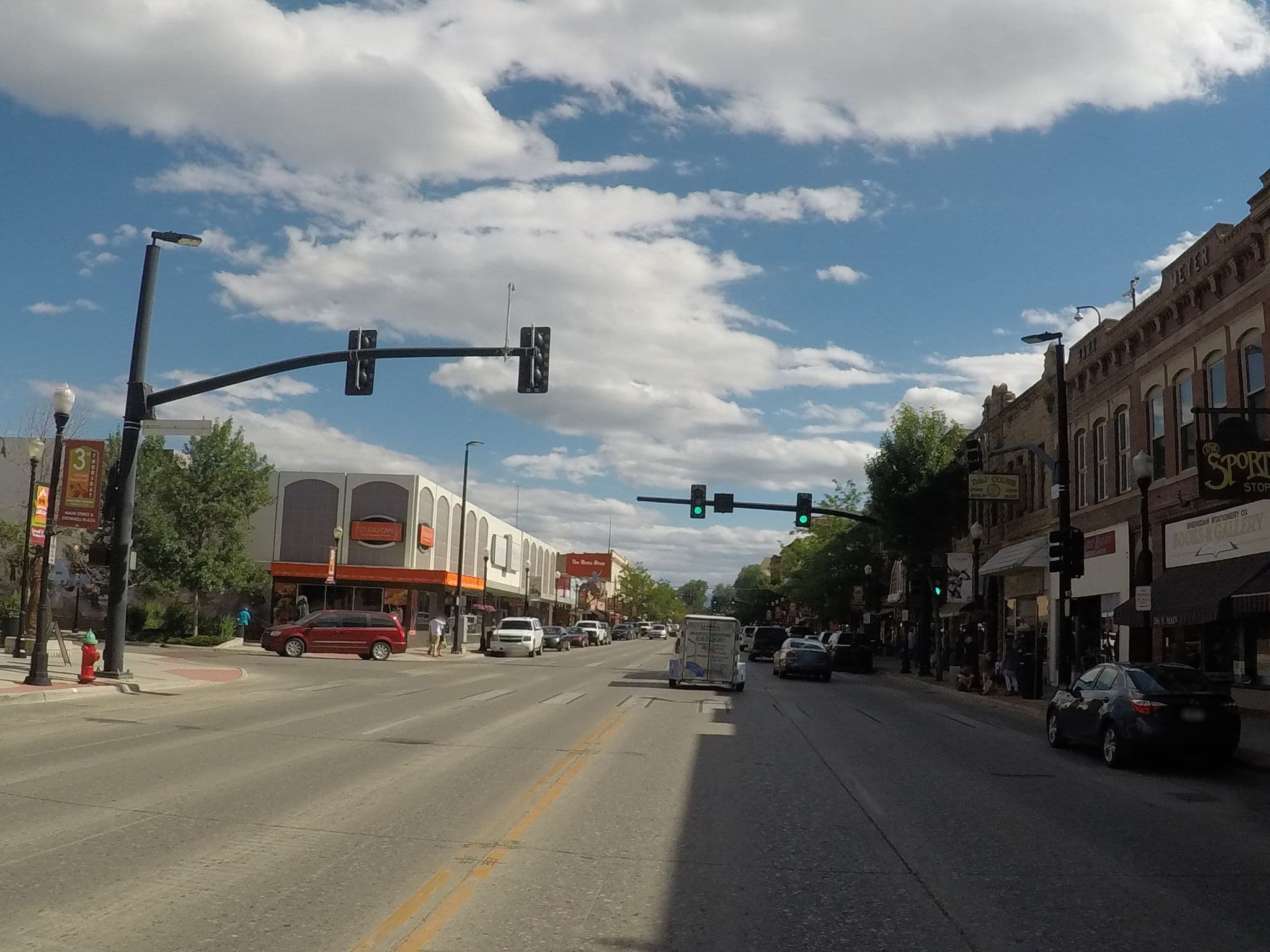 Street view near Robyn's Nest, Sheridan — © chrisbeddow (CC BY-SA · Mapillary)
