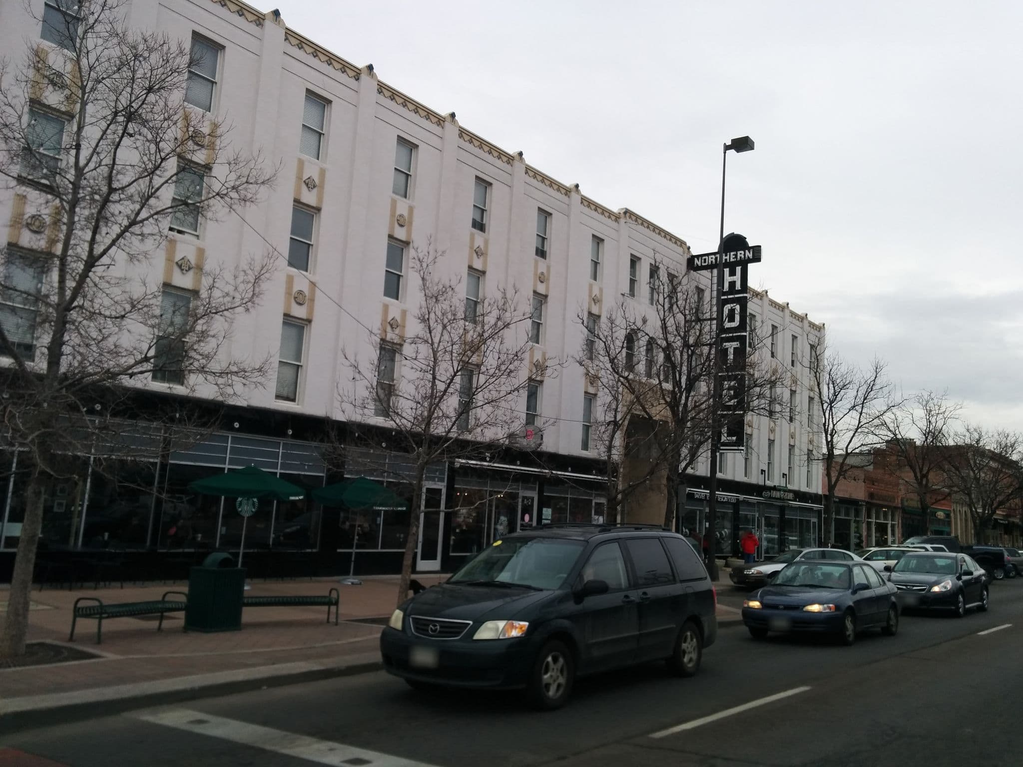 Street view near Northern Hotel Fort Collins, Fort Collins — © jboeke (CC BY-SA · Mapillary)