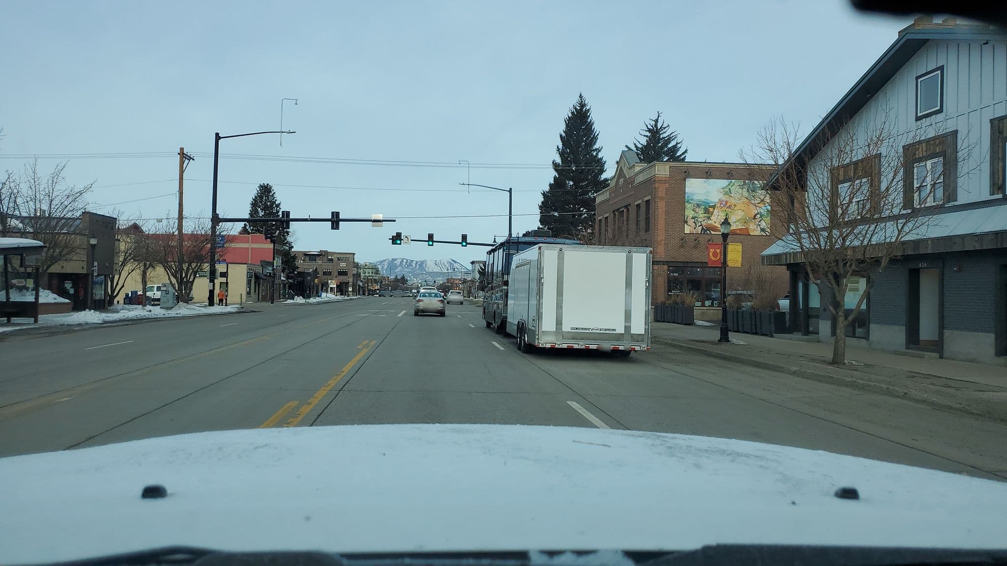 Street view near Alpiner Lodge, Steamboat Springs — © aidenrohde (CC BY-SA · Mapillary)