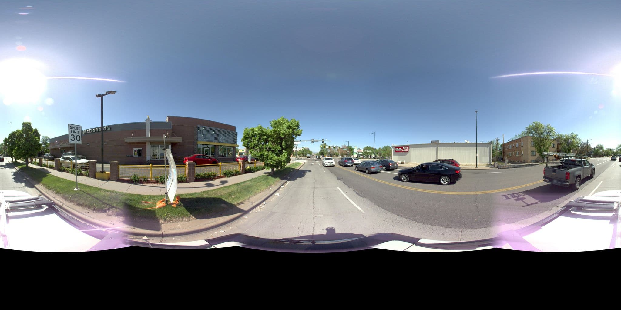 Street view near Embassy Suites, Denver — © atd2019 (CC BY-SA · Mapillary)