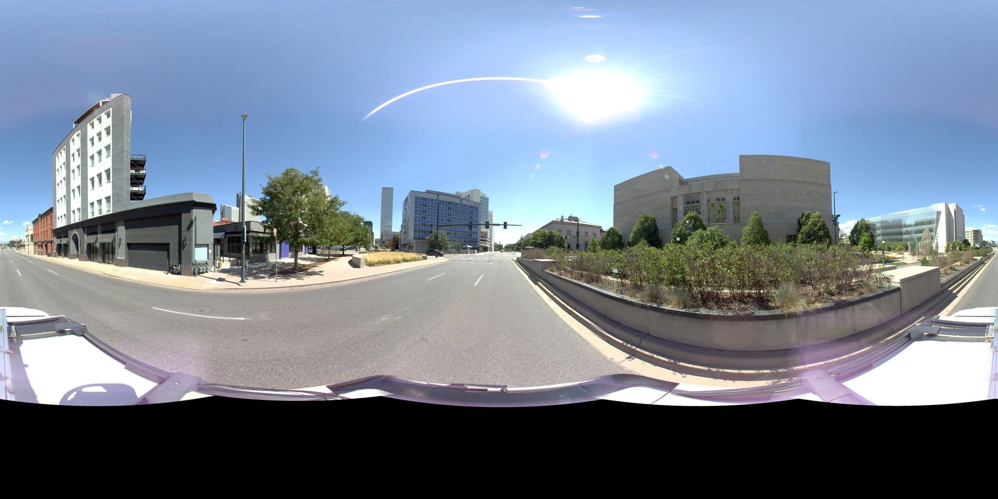 Street view near The 360 at Skyline, Denver — © atd2019 (CC BY-SA · Mapillary)