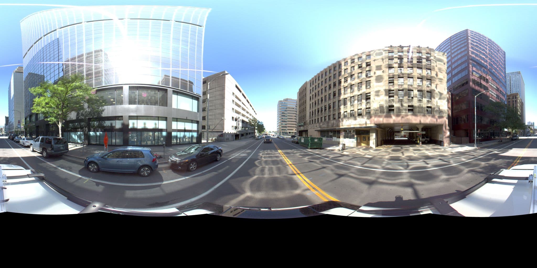 Street view near Grand Hyatt Pool, Denver — © atd2019 (CC BY-SA · Mapillary)