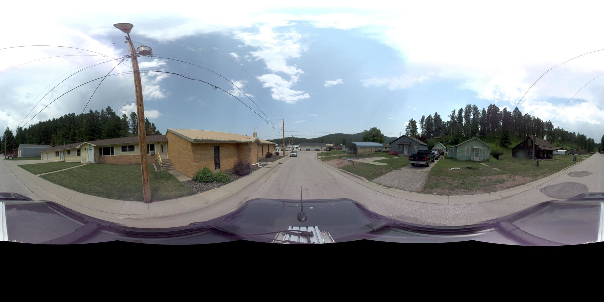 Street view near Trails End Cabins & Motel, Custer — © penncohwy (CC BY-SA · Mapillary)