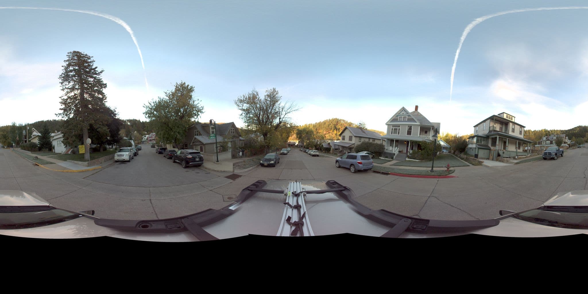 Street view near Deadwood Victorian airbnb, Deadwood — © lfuser (CC BY-SA · Mapillary)