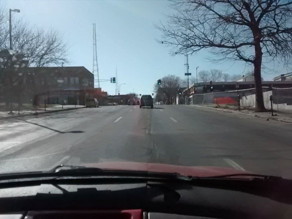 Street view near EVEN Hotels, Omaha — © midnightcomm (CC BY-SA · Mapillary)