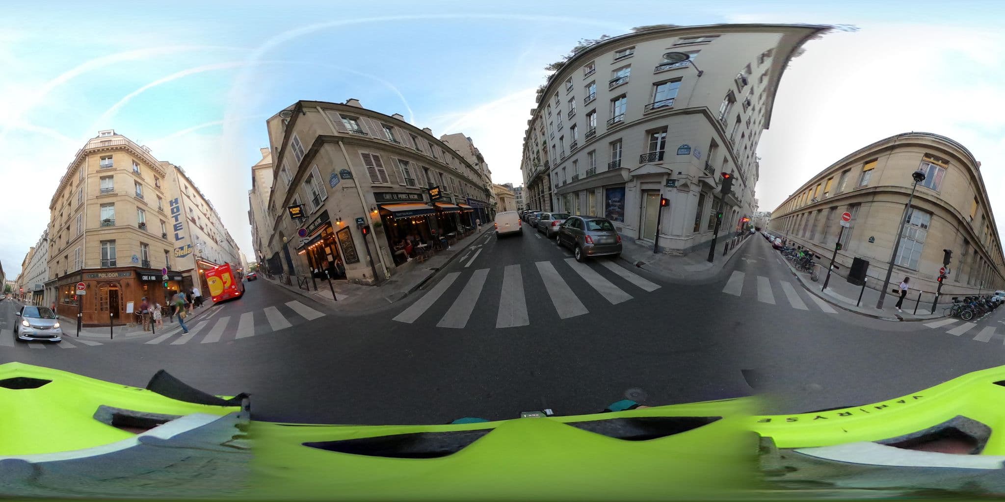 Street view near Hôtel Saint-Paul Rive Gauche, Paris 05 Panthéon — © Stefdegreef (CC BY-SA · Mapillary)