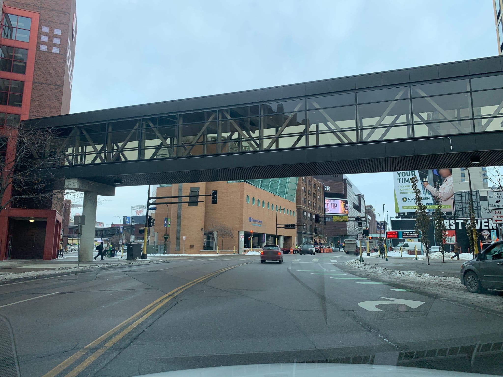 Street view near Hampton Inn & Suites, Minneapolis — © billamartin (CC BY-SA · Mapillary)