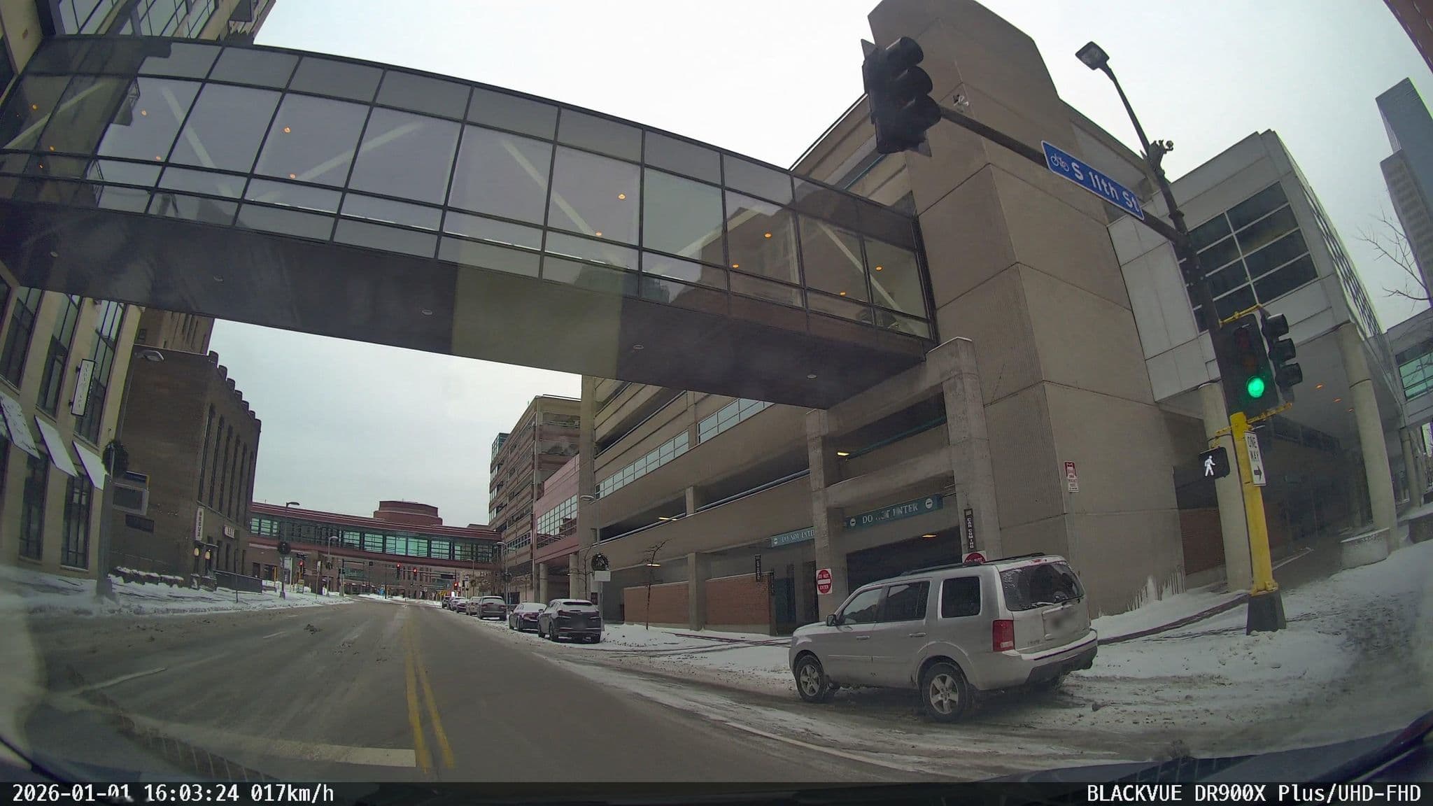 Street view near Hilton Minneapolis Health Center, Minneapolis — © allen (CC BY-SA · Mapillary)